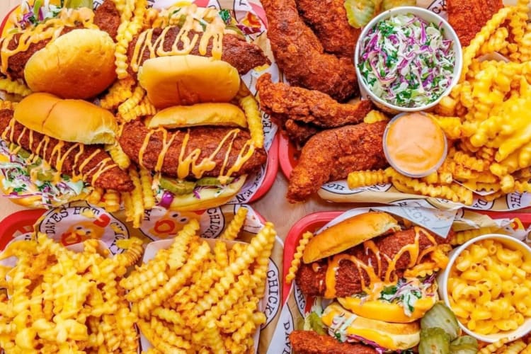 There are many great dishes on the Dave's Hot Chicken secret menu