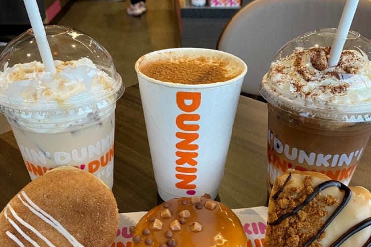 Order the Snickers Iced Latte from the Dunkin' Donuts secret menu.