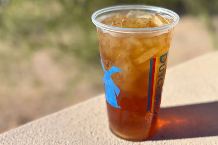 The Dutch Bros secret menu has a mojito iced tea