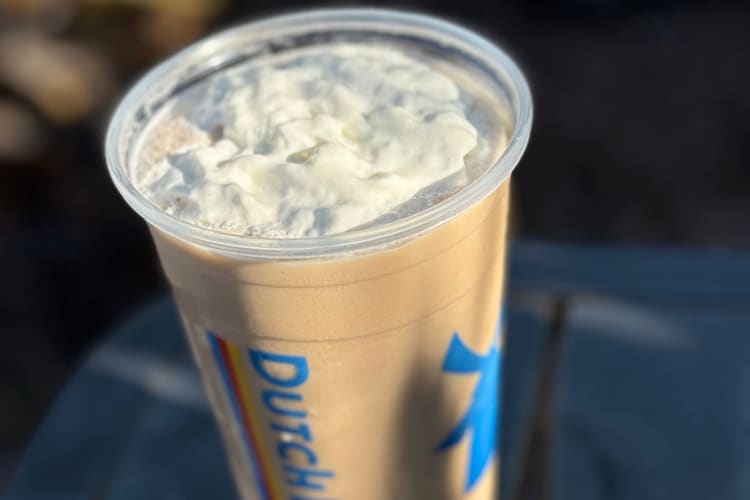 Cake Batter Frost is a unique Dutch Bros secret menu item