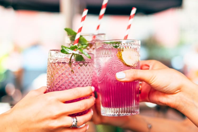 Taking a mixology class is one of the unique Edinburgh birthday ideas