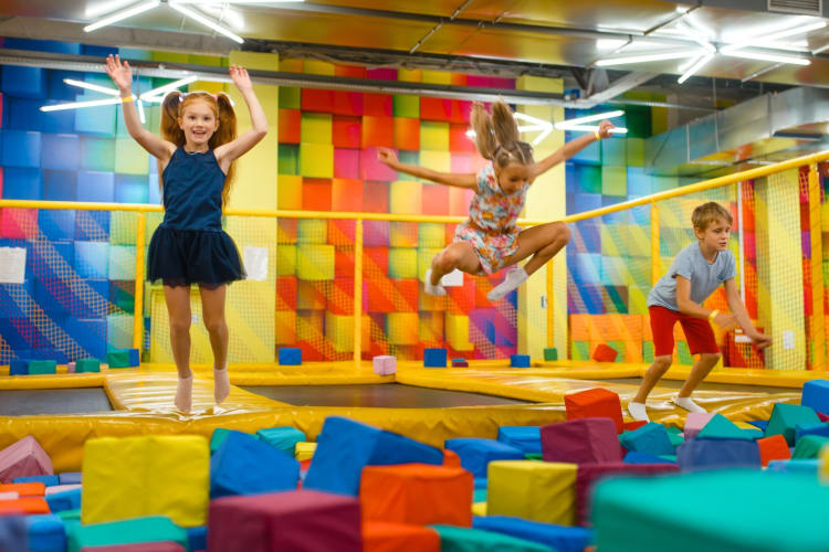 Going to a trampoline park is one of the fun birthday ideas in Edmonton for kids