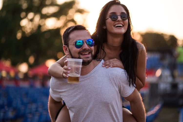 Going to a concert at The Backyard is a fun summer date idea in Edmonton