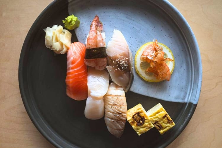 Kobachi is a popular place for sushi in Edmonton