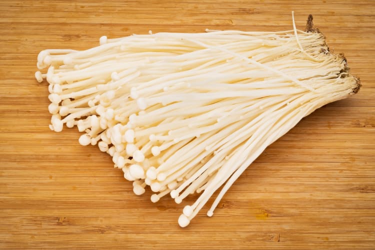 Return any products connected to the enoki mushroom recall