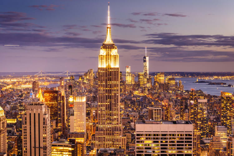 Taking in the views from the Empire State Building is a fun thing to do with family in NYC