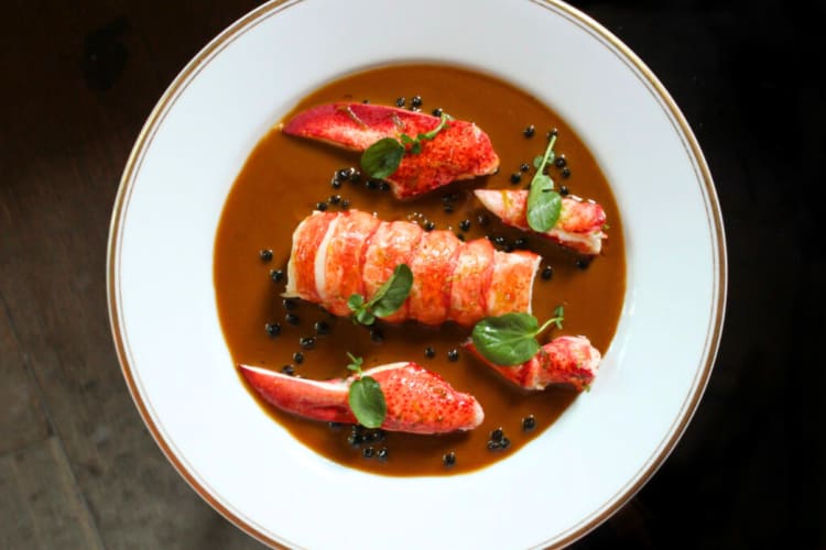 Le Coucou is a fancy restaurant in NYC with excellent seafood