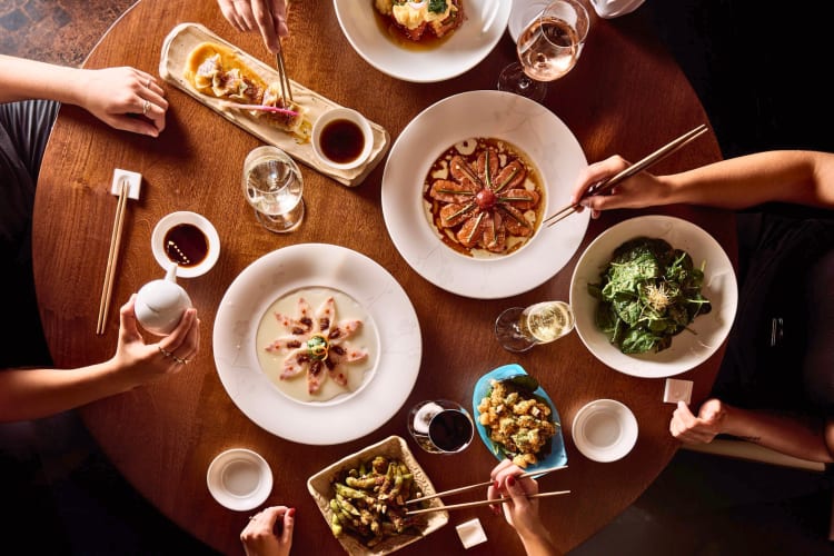 Fine dining at Nobu