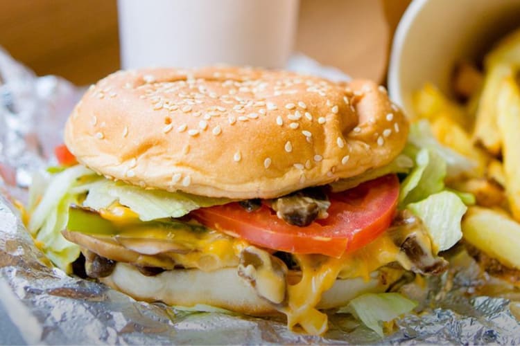 There are lots of burger hacks on the Five Guys secret menu