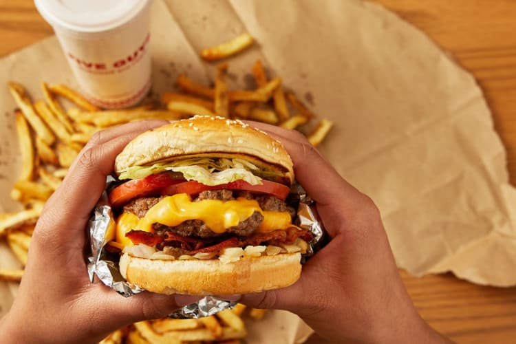 Five Guys burger