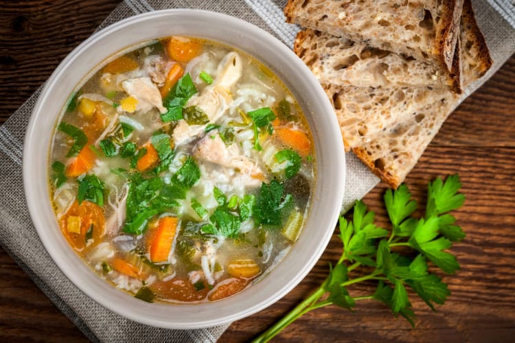 Chicken soup is a food that boosts the immune system