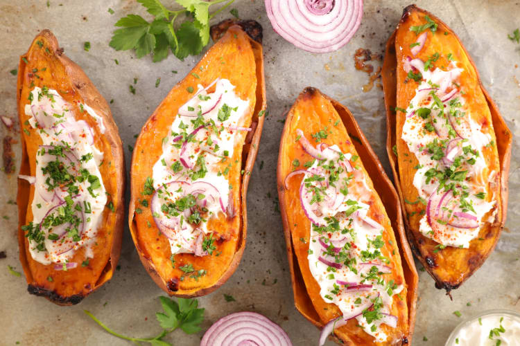Sweet potatoes are foods that relieve stress