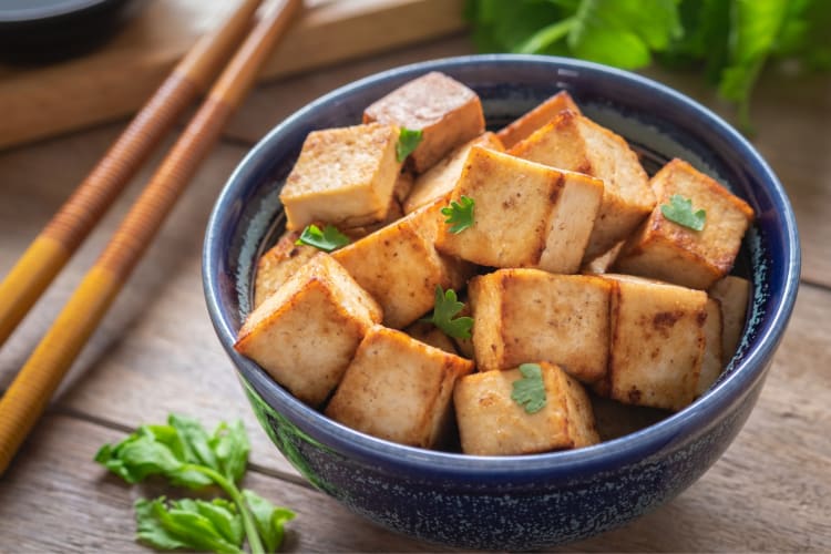 You can freeze tofu when cooked if needed