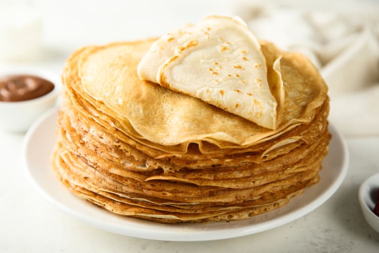 Crêpes are an iconic sweet French food to try