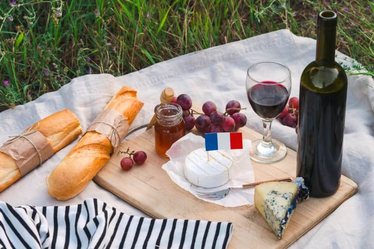 There are many French foods to try