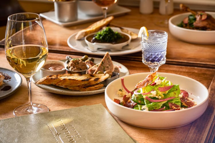 Food from Bistro Vendôme in Denver.