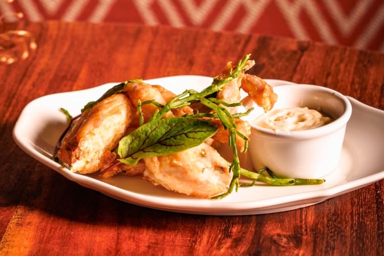 Frogs legs from a French restaurant in Denver.