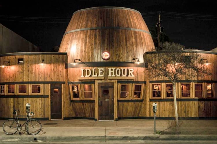 Idle Hour is one of the fun restaurants in Los Angeles with comfort food dishes