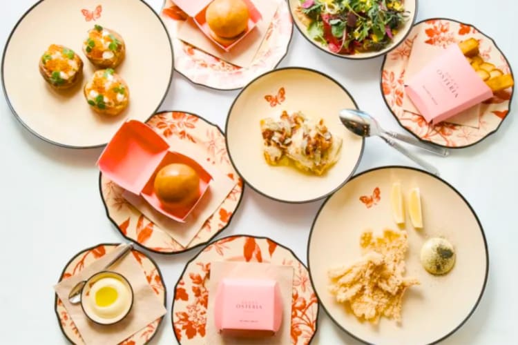 Gucci Osteria is one of the fun restaurants in Los Angeles for fashionistas