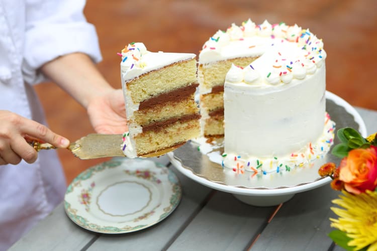 Have a bakeoff for a fun Galentine's Day idea