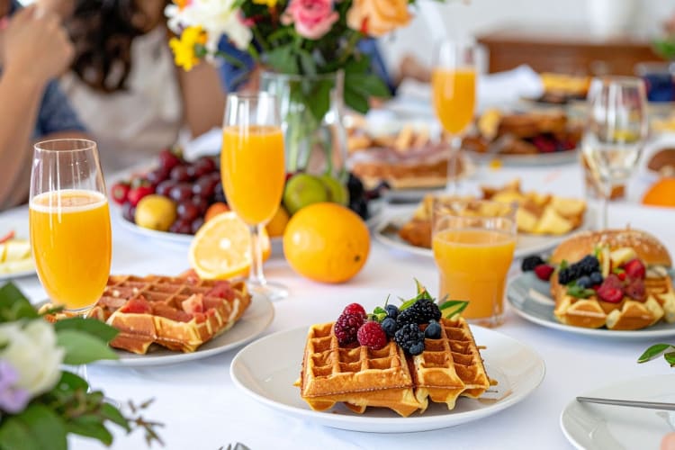Going to brunch is always a great Galentine's Day idea