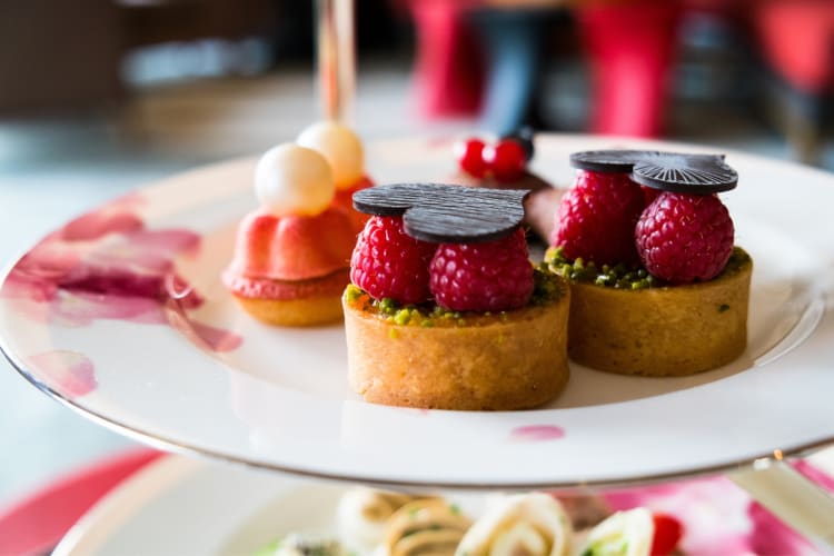 Going to afternoon tea is a cute Galentine's Day idea