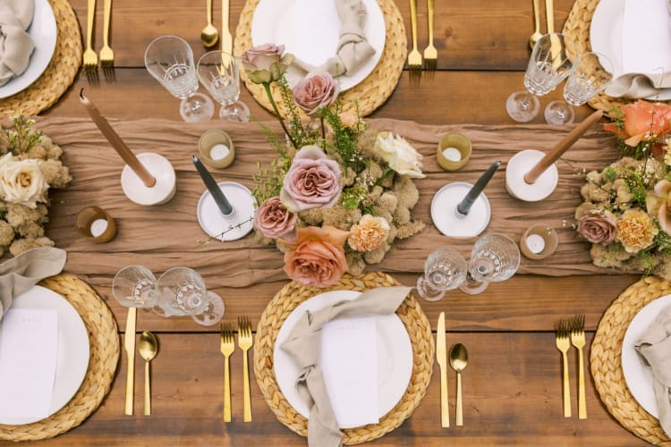 Elevate other garden party ideas with seasonal tablescapes