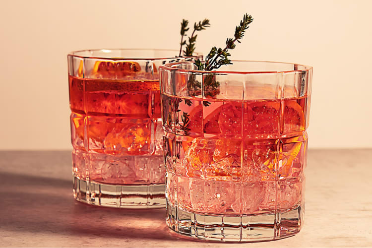 Making botanical cocktails is a fun garden party idea