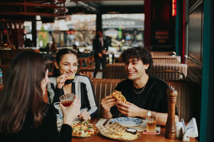 Glasgow team building activities include a self-created foodie walking tour of the city