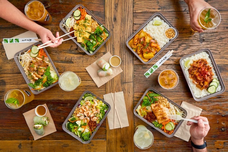 Asian Box is a popular gluten-free restaurant in San Francisco, CA