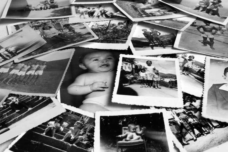 Play guess the baby using old photos at your next family reunion