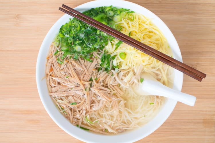 Bun thang is a comforting Hanoi food