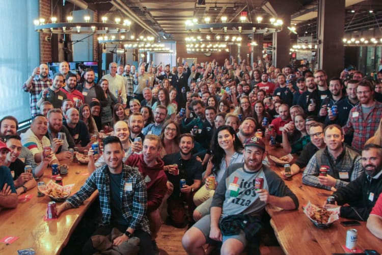 a brewery tour is an excellent idea for a team building activity in boston