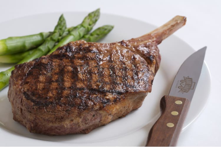 Enjoy a juicy steak at Harry Caray's Italian Steakhouse
