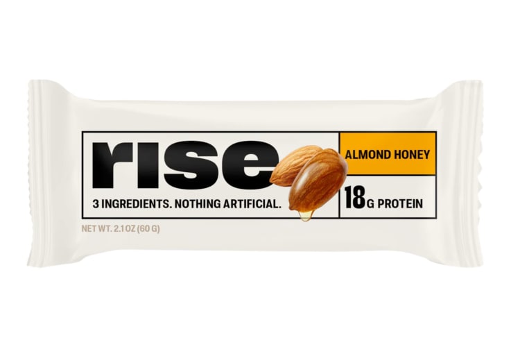 Rise Almond Honey Protein Bar is one of the best high-protein, healthy breakfast bars