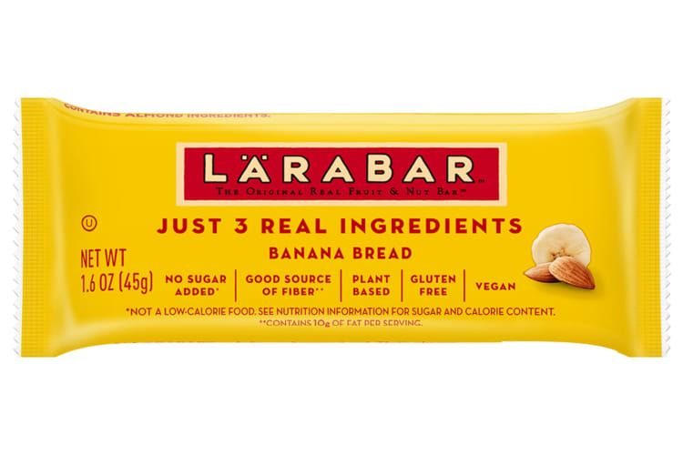 A yellow banana bread flavored Larabar