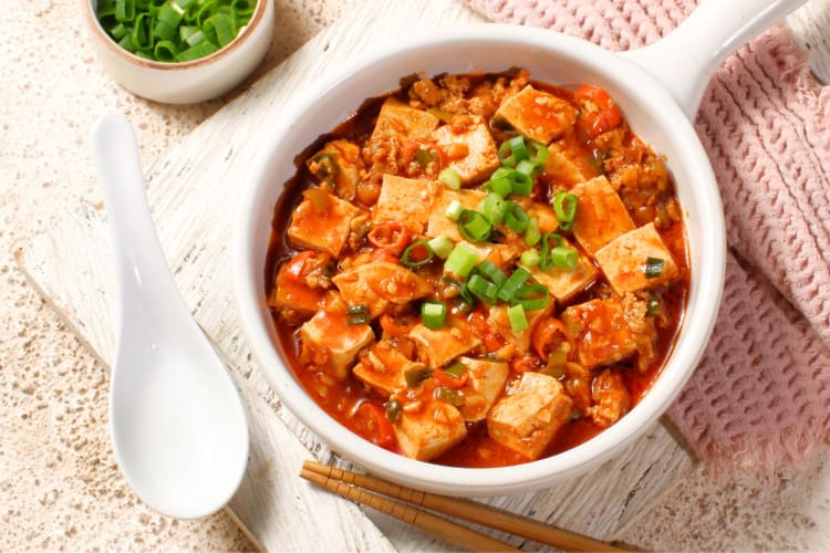 Mapo tofu is one of the most tasty and healthiest Chinese food choices