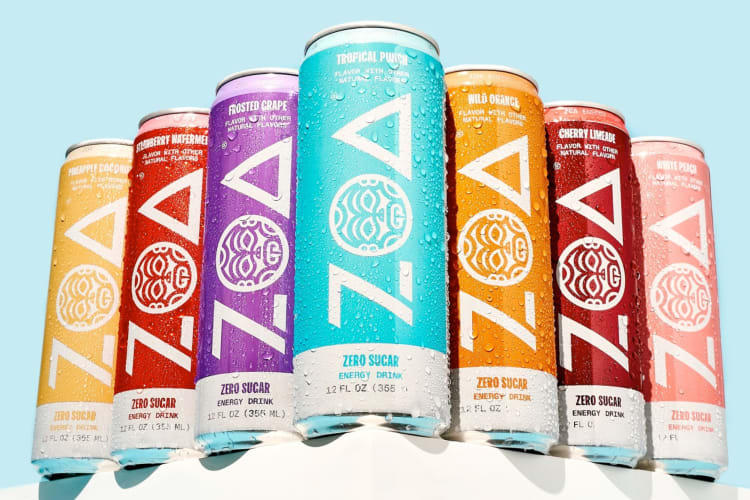 ZOA is one of the healthiest energy drink brands on the market.