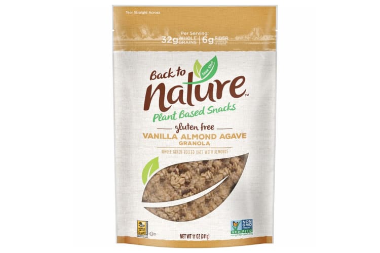 Back to Nature is one of the healthiest granola brands