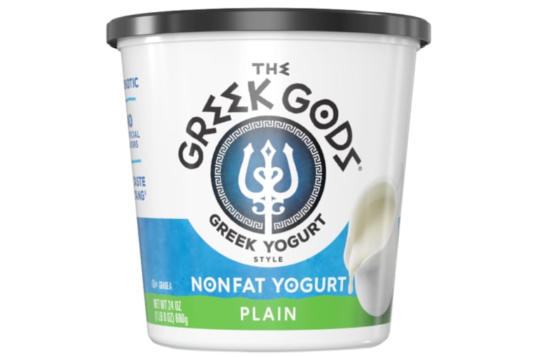 Plain nonfat greek yogurt pot