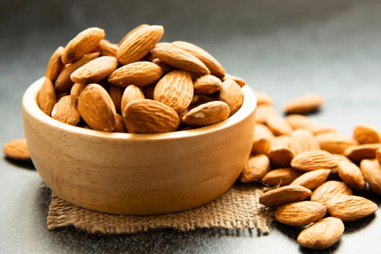 Almonds are one of the healthiest nuts
