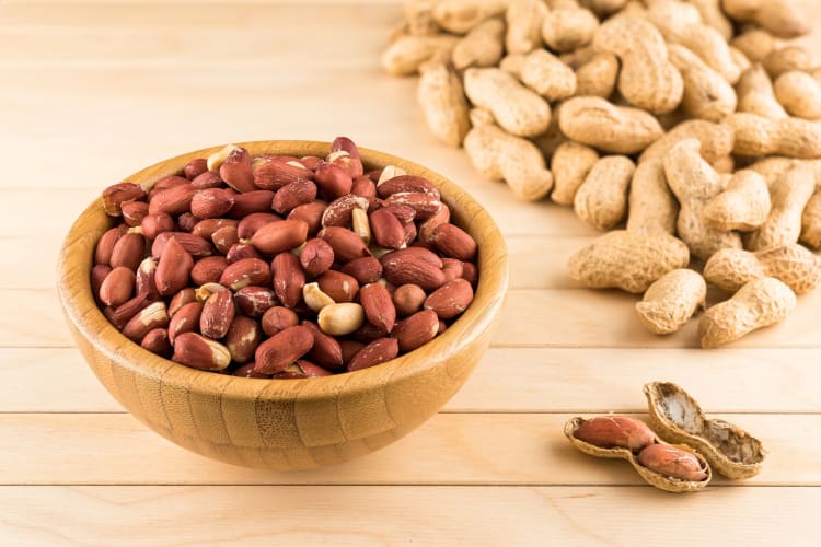 While not technically a nut, peanuts are often considered one of the healthiest nuts