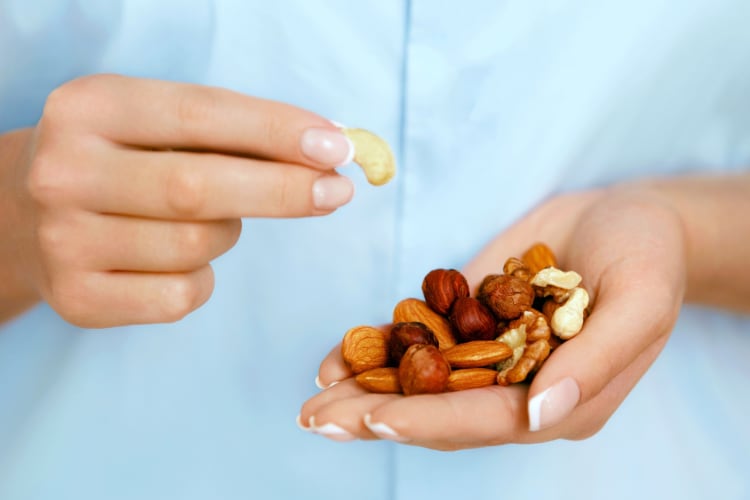 The healthiest nuts should be consumed in moderation