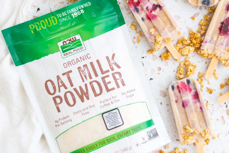 NOW Real Food makes some of the healthiest oat milk powder