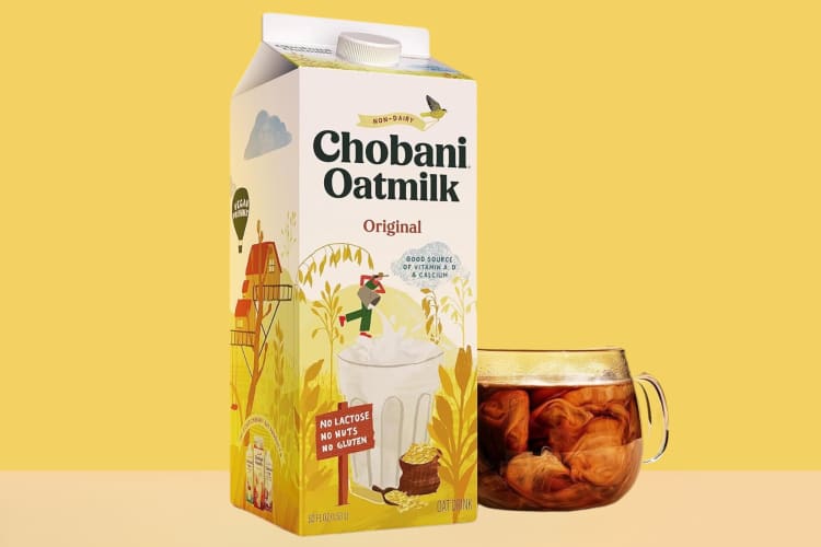 Some of the healthiest oat milk is made by Chobani 