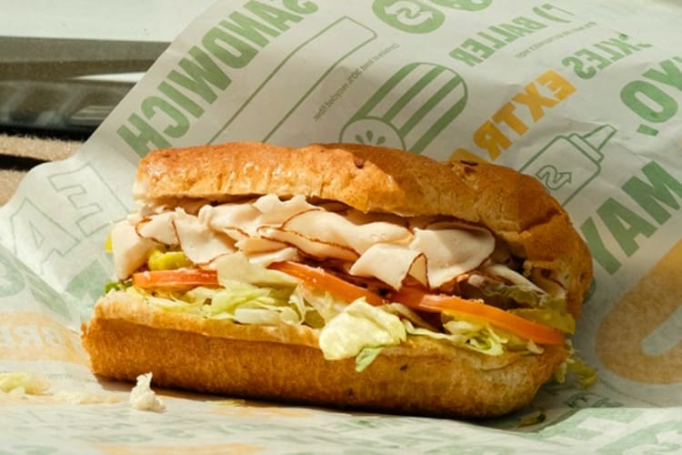 Hearty Multigrain is the healthiest bread at Subway