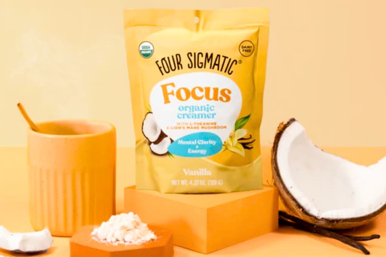 You can get healthy coffee creamer from Four Sigmatic