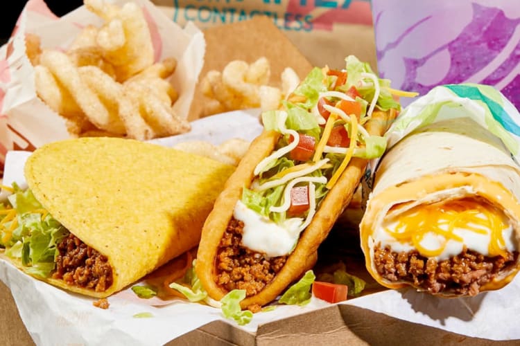 There are many high-protein Taco Bell items