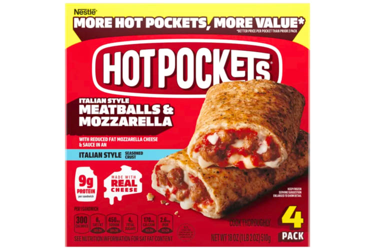 Italian-Style Meatballs and Mozzarella is often considered the best Hot Pocket flavor