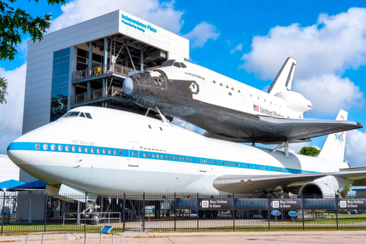 A trip to the Space Station is one of the unique birthday ideas in Houston